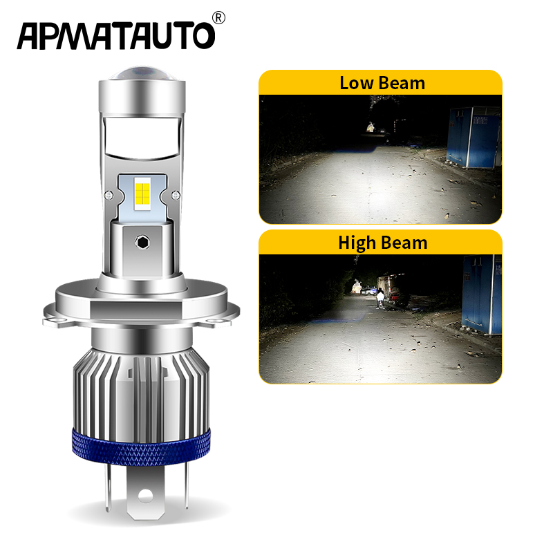 Universal Motorcycle Led Headlight Projector - Ampoules de phares de Moto LED