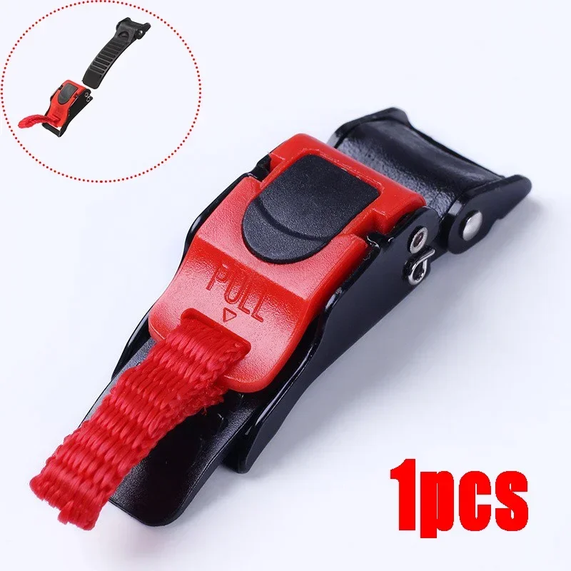 Quick Release Buckle Motorcycle Helmet - Réinitialisation de vitesse pour casque de