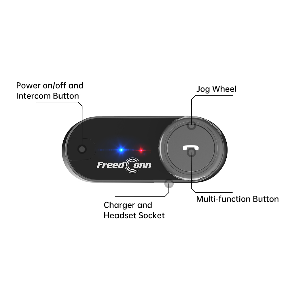 Motorcycle Helmets - Casque de moto FreedConn T-COM V6