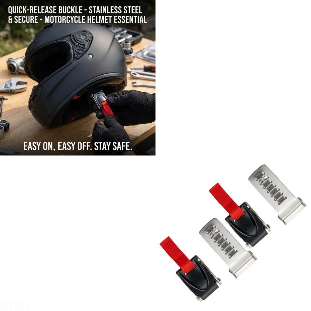 Quick Release Buckle Motorcycle Helmet - G7NA – casques ABS en acier
