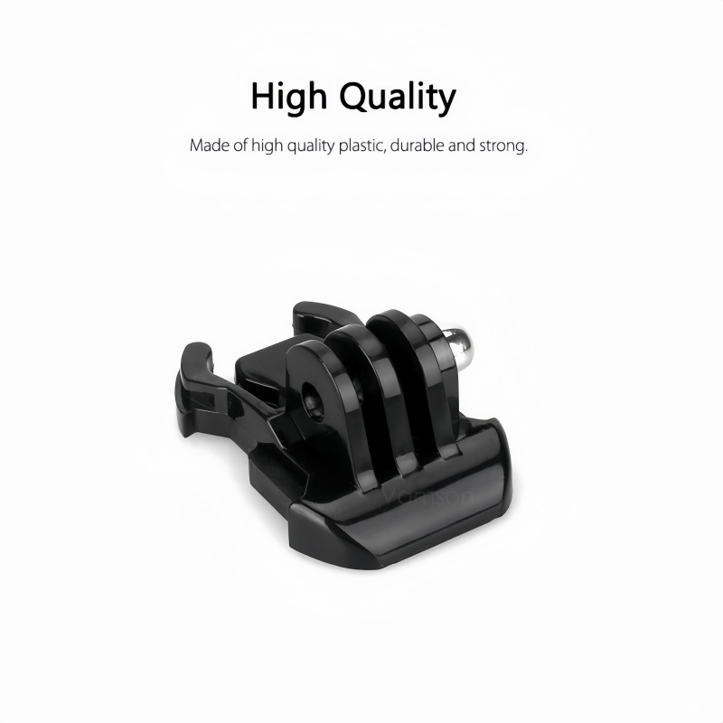 Quick Release Buckle Motorcycle Helmet - Clip de fixation rapide universel, base