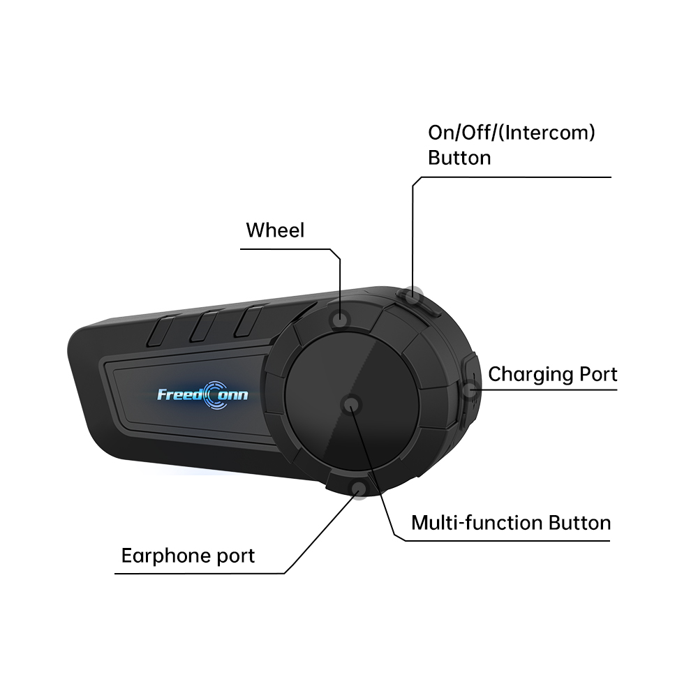 Motorcycle Helmets - Casque de moto FreedConn KY PRO