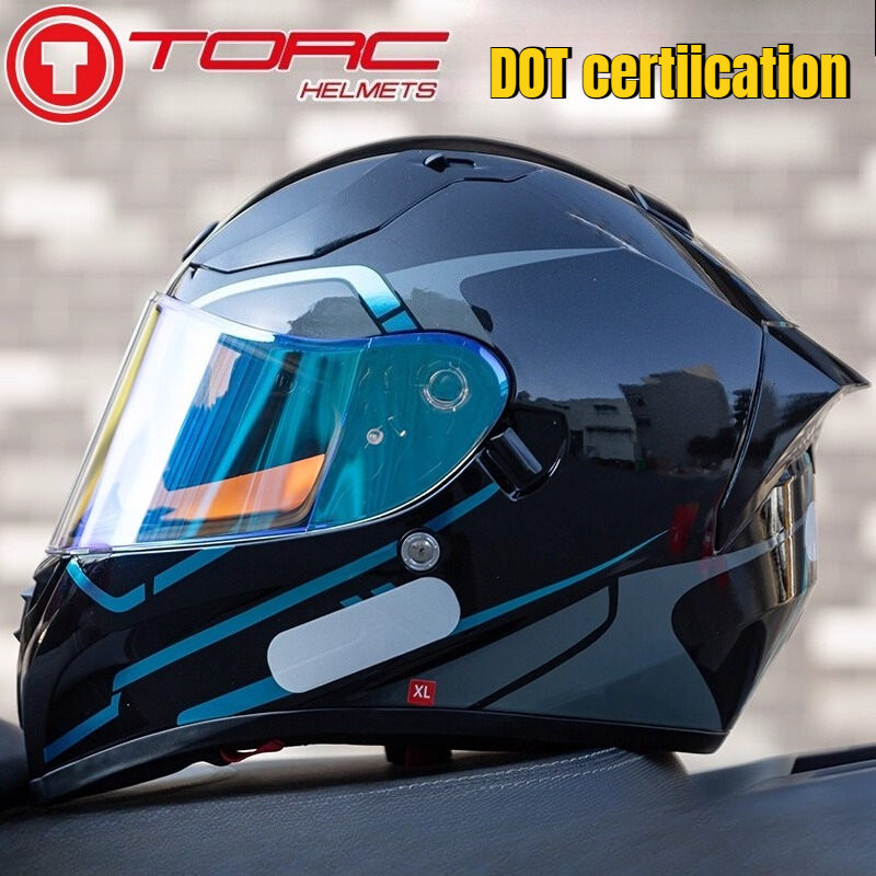 Modular Flip Up Motorcycle Helmet Dot Approved - Pour TORC T18 casques de Moto