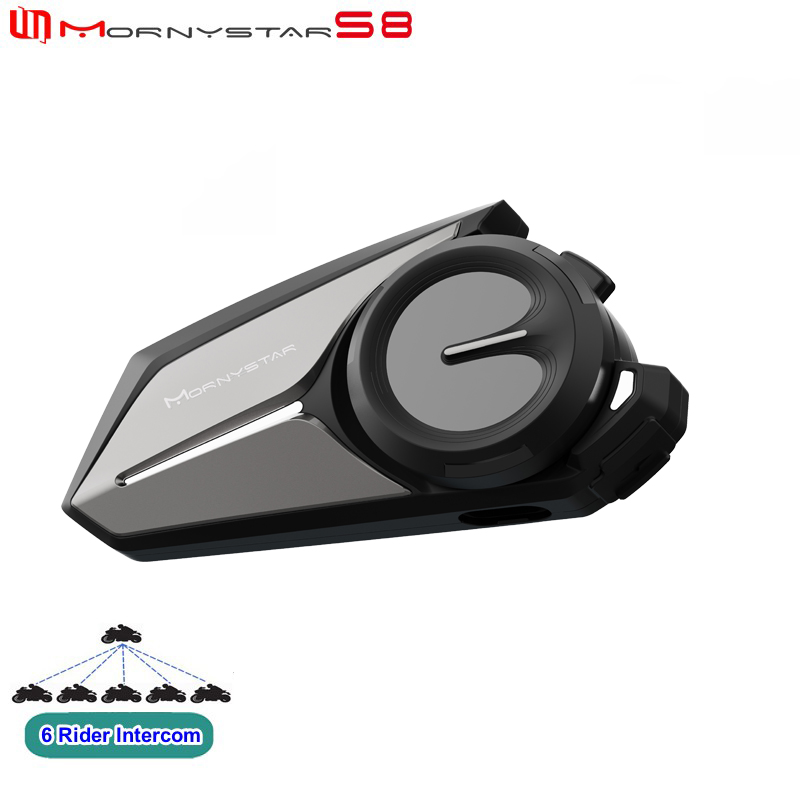 Full Face Motorcycle Helmet With Bluetooth - Casque de moto Bluetooth Mornystar S8