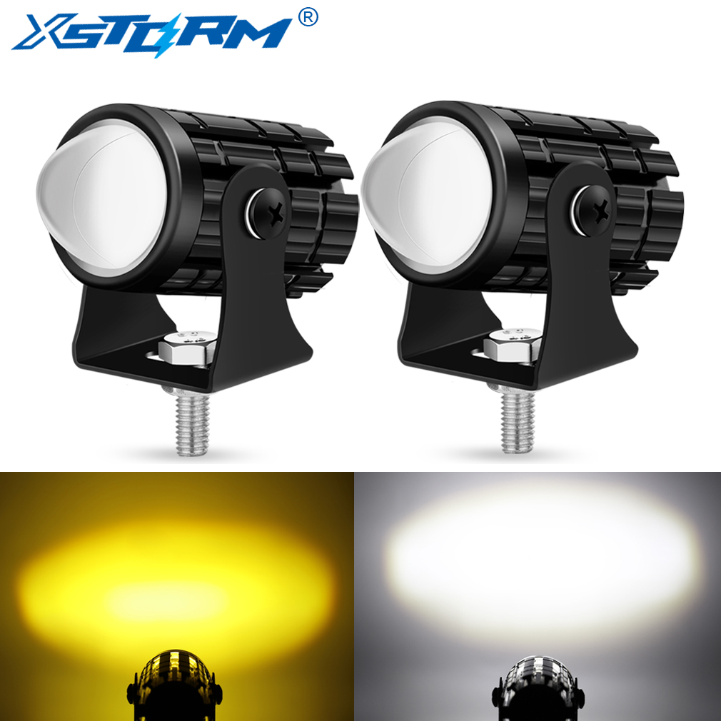 Universal Motorcycle Led Headlight Projector - Projecteur de phare universel à lampe