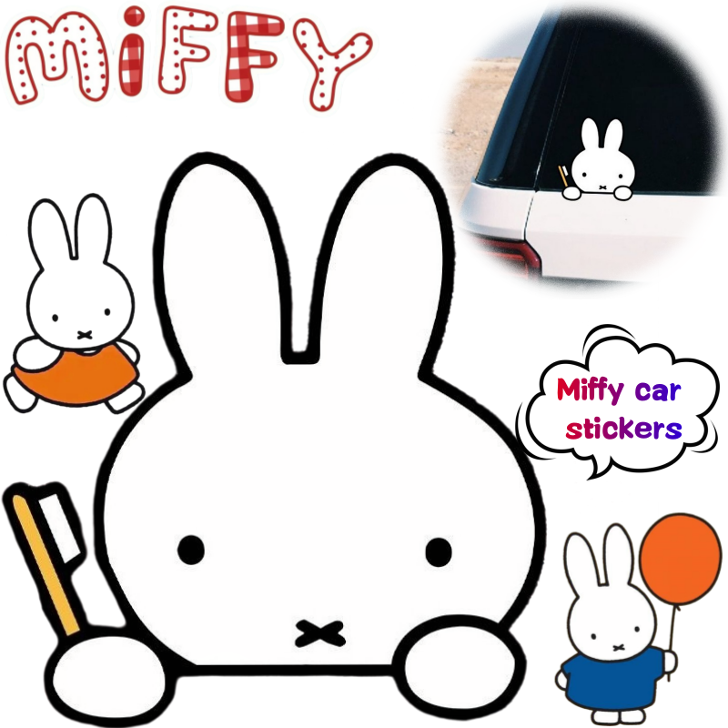 Autocollant de voiture Miffy R - Atv Parts avis et prix