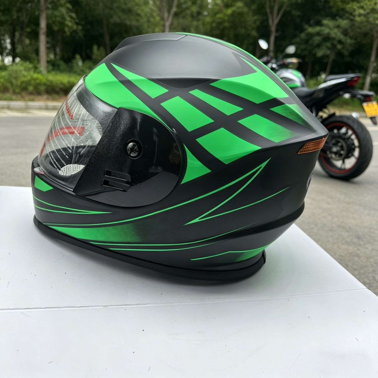 Casque de moto intégral pour h - Dual Visor Motorcycle Racing Helmet avis et prix