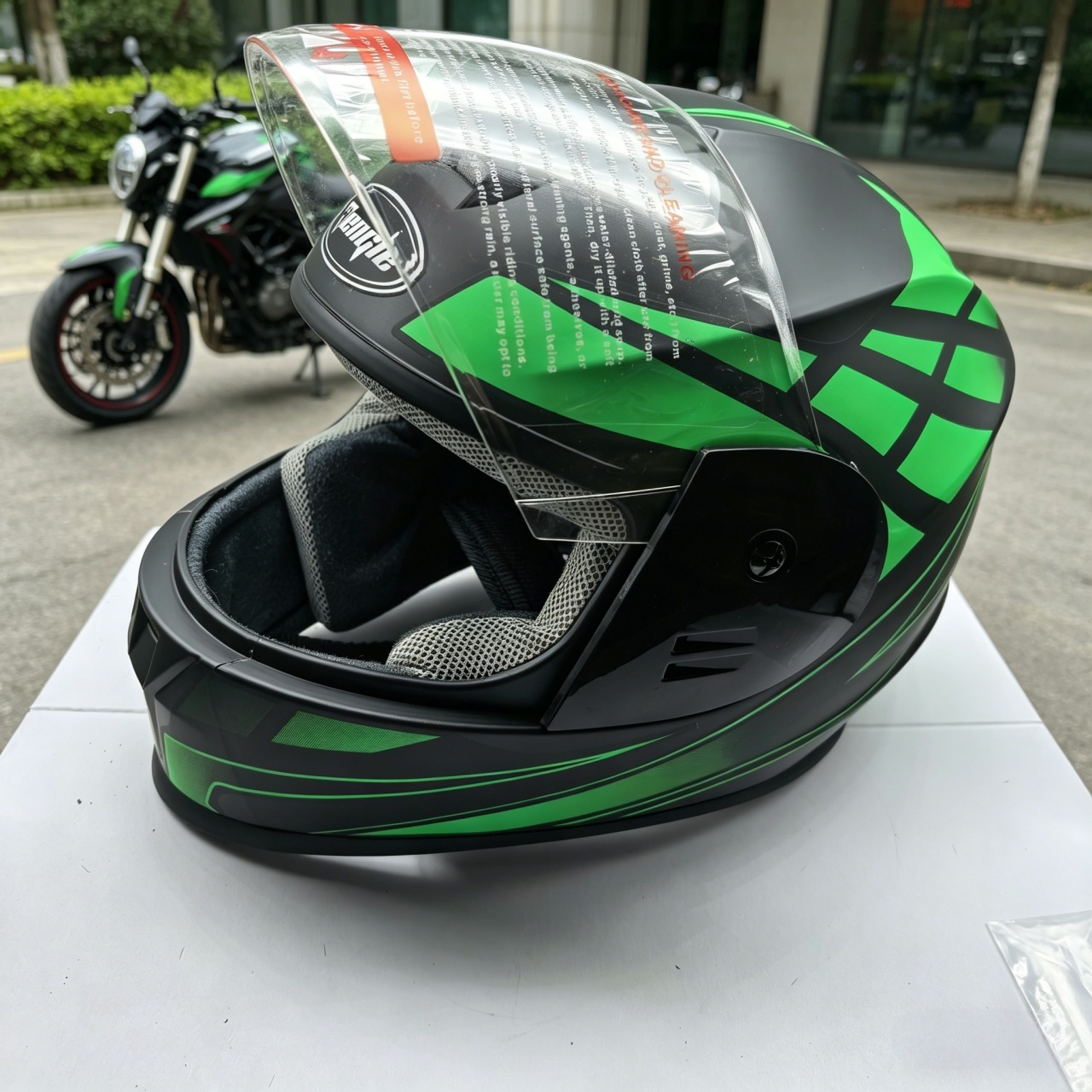 Casque de moto intégral pour h - Dual Visor Motorcycle Racing Helmet avis et prix