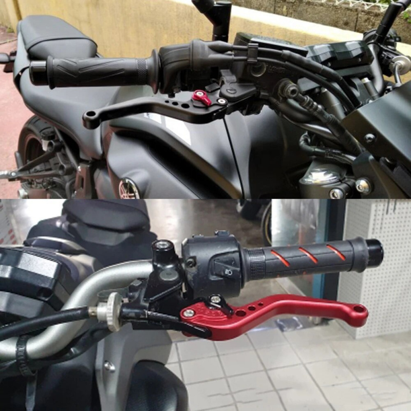 Levier de frein et d'embrayage - Cnc Aluminum Adjustable Brake Clutch Levers avis et prix