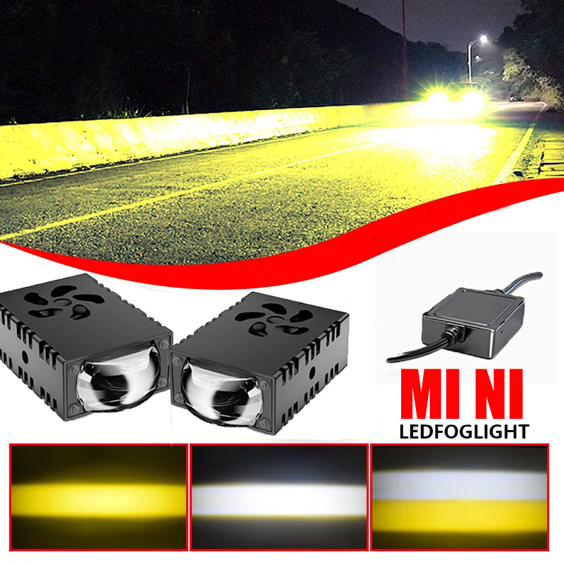 1 ou 2 mini projecteurs LED, p - Universal Motorcycle Led Headlight Projector avis et prix
