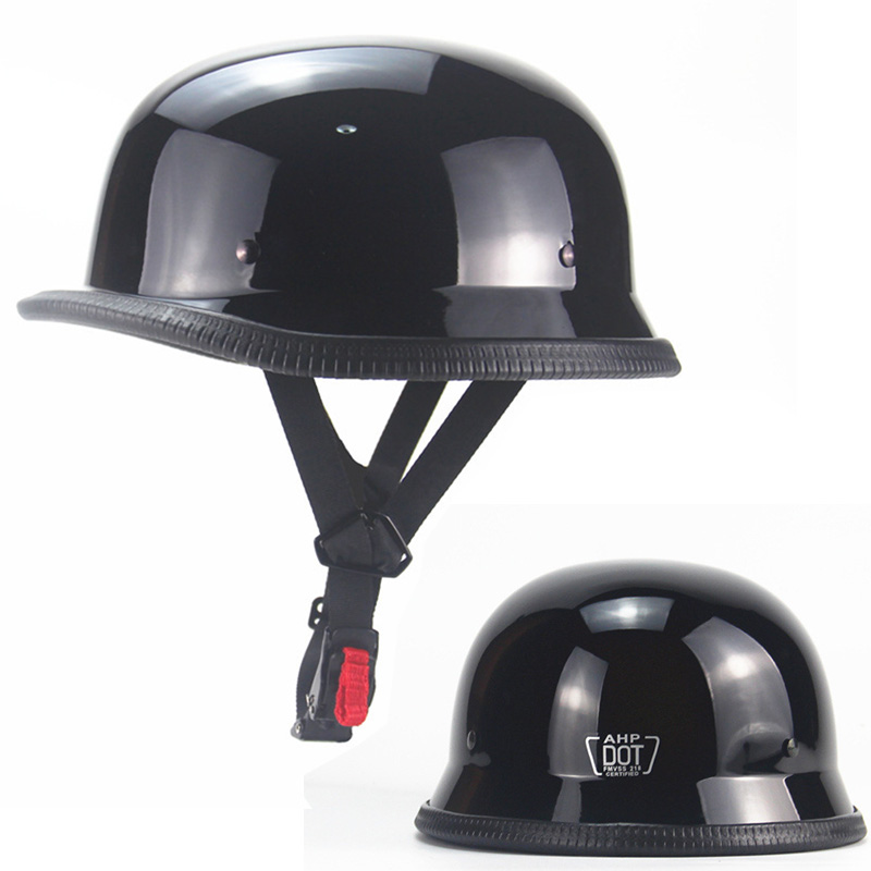Casque de moto Cruiser Vintage - Vintage Open Face Retro Helmet avis et prix