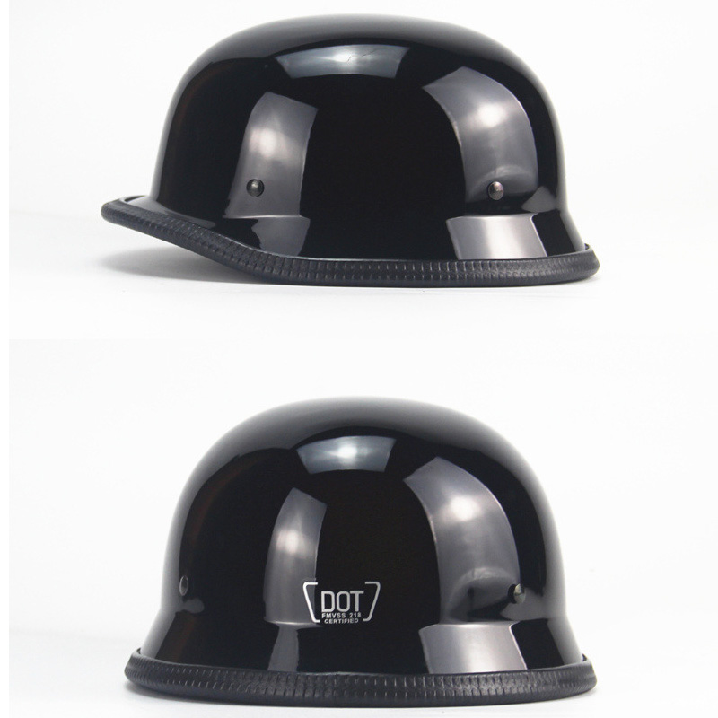 Casque de moto Cruiser Vintage - Vintage Open Face Retro Helmet avis et prix