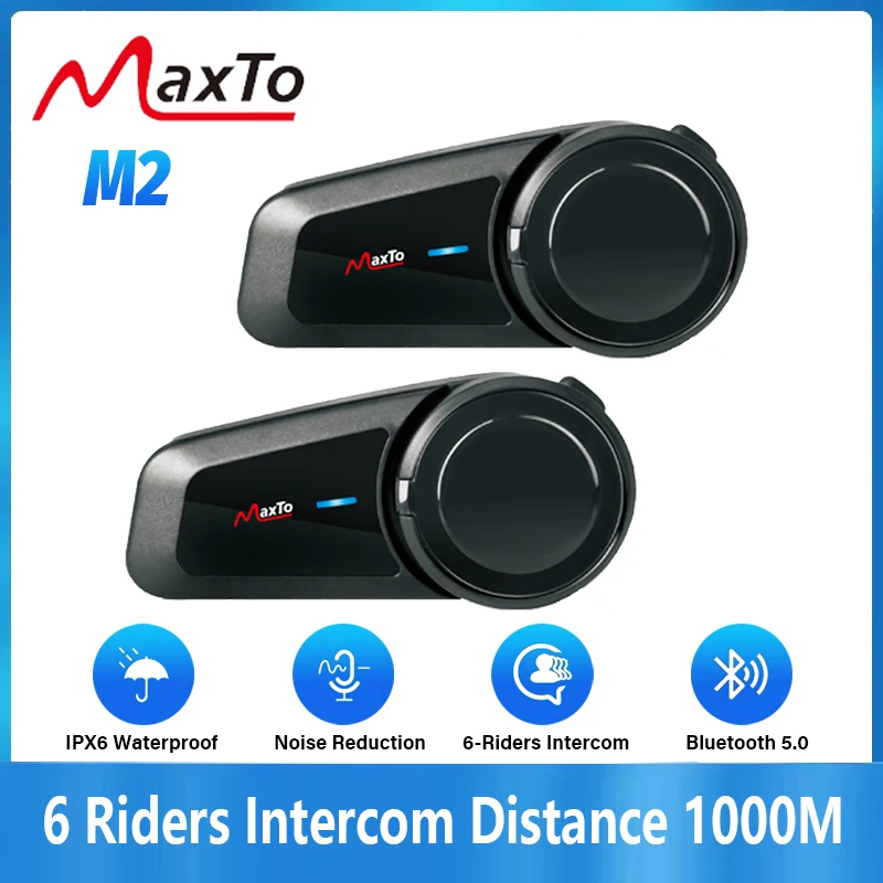 Maxto M2 – casque de moto, 2 p - Full Face Motorcycle Helmet With Bluetooth avis et prix
