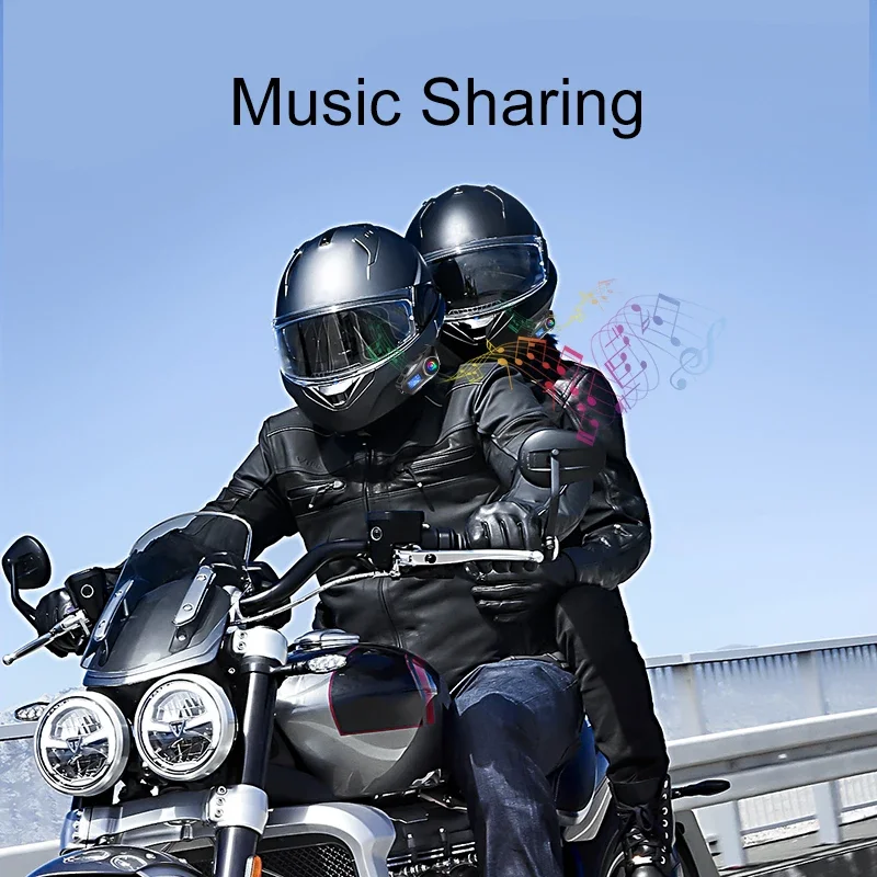 Oreillette Bluetooth BT5.3 Q58 - Universal Motorcycle Helmet Intercom Headset avis et prix