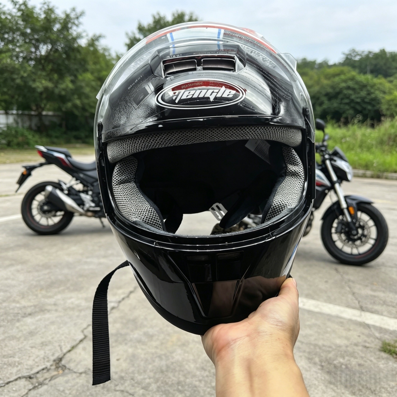 Casque de moto intégral double - Dual Visor Motorcycle Racing Helmet avis et prix