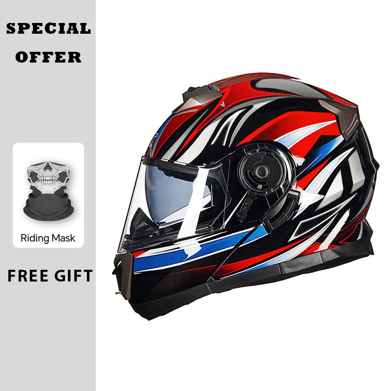 Casques de Moto Casque rabatta - Modular Flip Up Motorcycle Helmet Dot Approved avis et prix