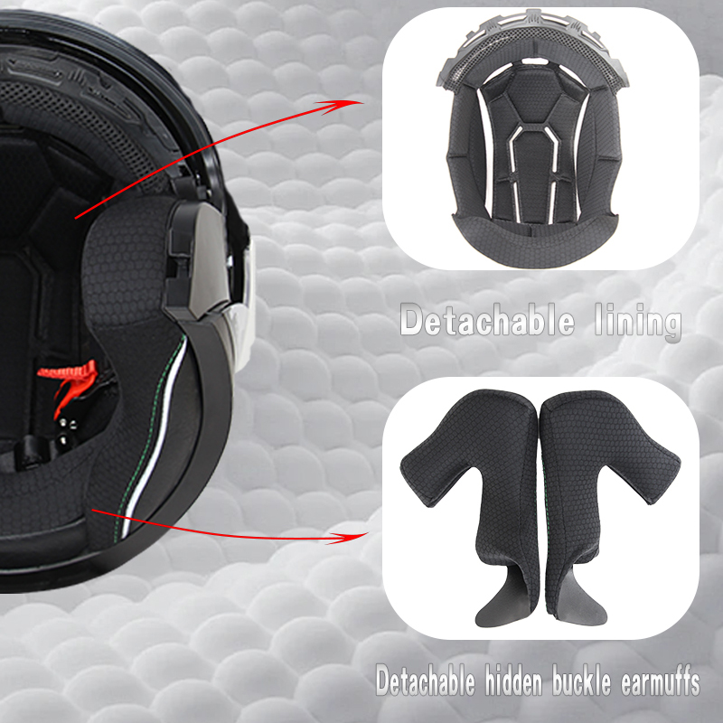Casque intégral modulaire raba - Dual Visor Motorcycle Racing Helmet avis et prix