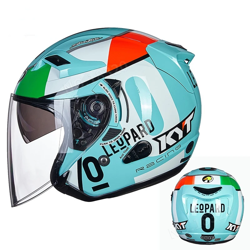 KYT-Casque de Moto Jet Vintage - Vintage Open Face Retro Helmet avis et prix