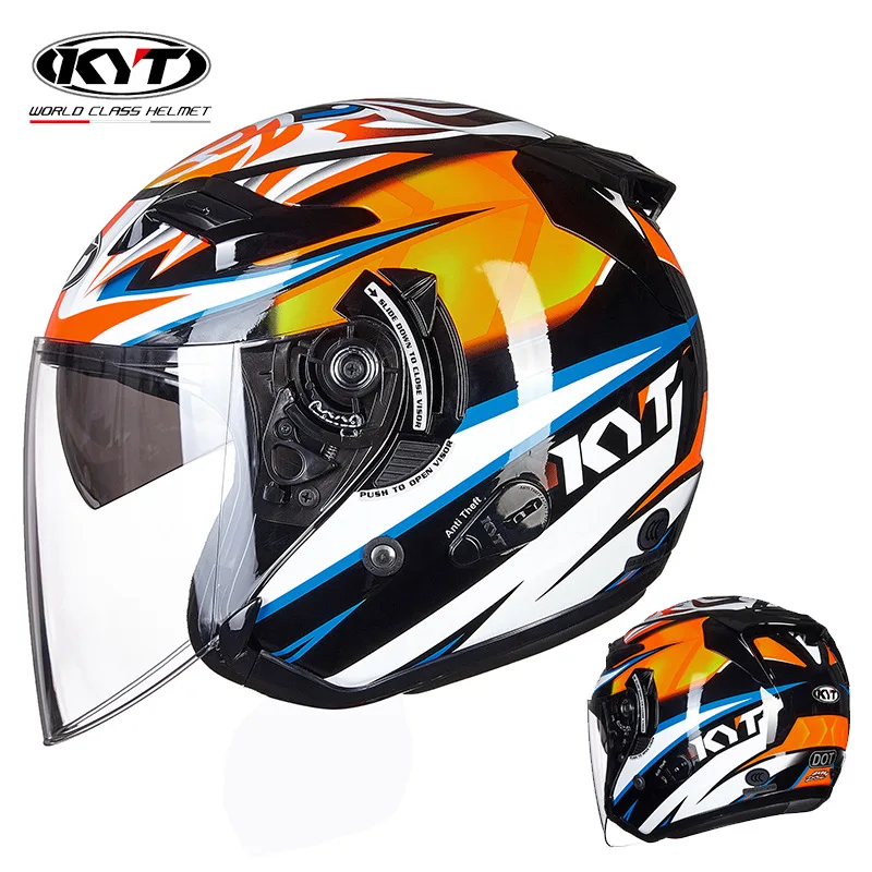 KYT-Casque de Moto Jet Vintage - Vintage Open Face Retro Helmet avis et prix