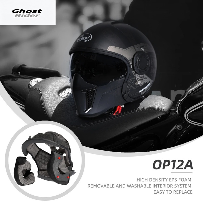 Casque de moto modulaire OP12A - Quick Release Buckle Motorcycle Helmet avis et prix