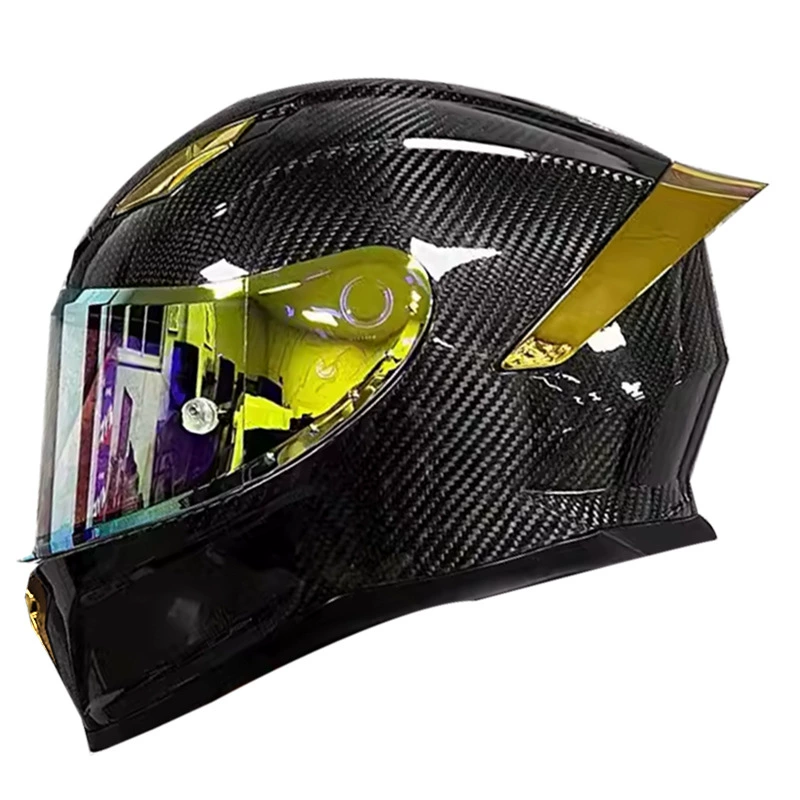 Casque de moto personnalisé en - Carbon Fiber Lightweight Motorcycle Helmet avis et prix