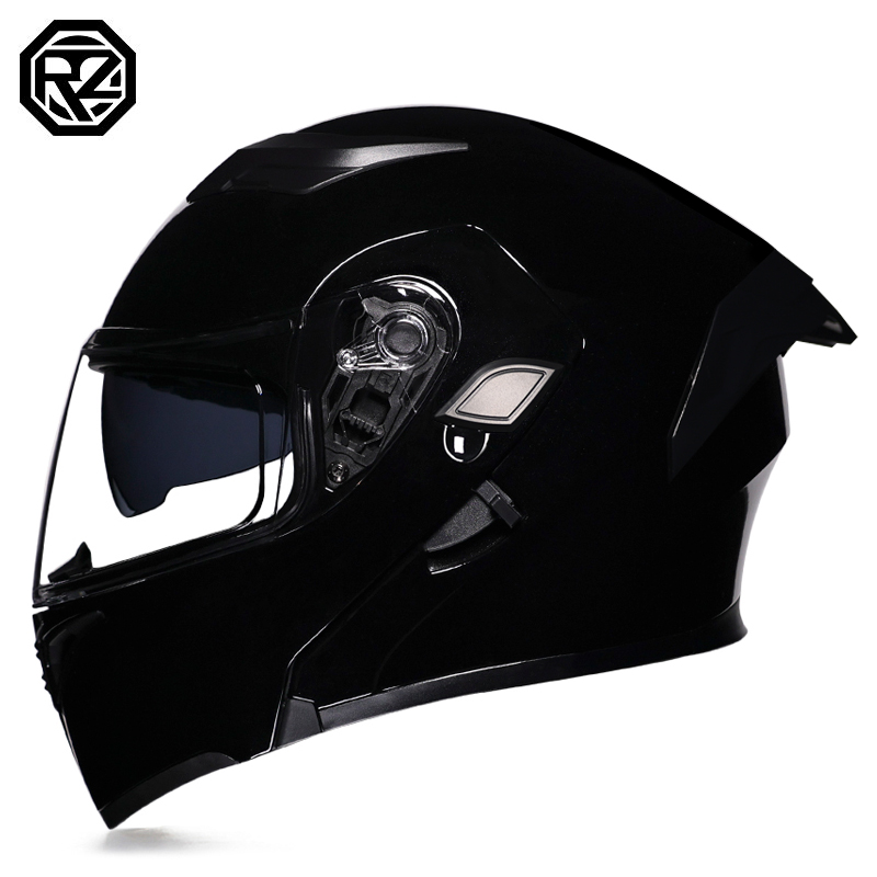 Casques de moto ORZ à double v - Modular Flip Up Motorcycle Helmet Dot Approved avis et prix