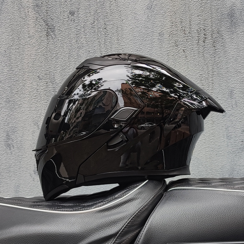 Casques de moto ORZ à double v - Modular Flip Up Motorcycle Helmet Dot Approved avis et prix