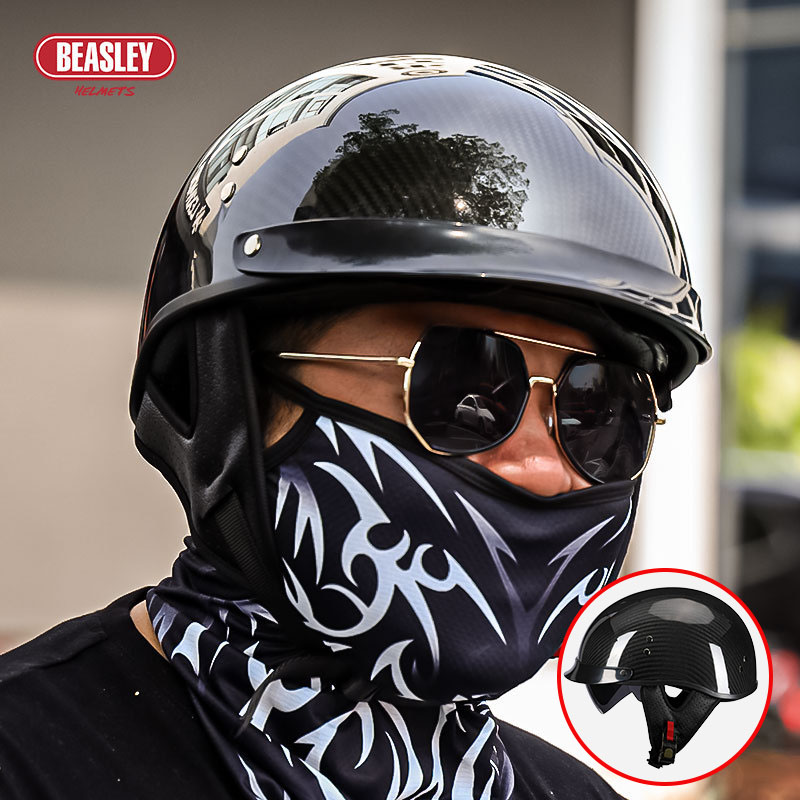 Casques de moto légers pour ho - Carbon Fiber Lightweight Motorcycle Helmet avis et prix