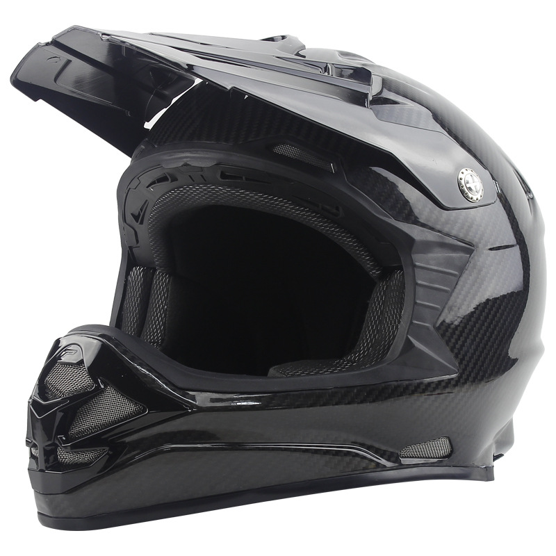 Casque de Moto en Fiber de car - Carbon Fiber Lightweight Motorcycle Helmet avis et prix