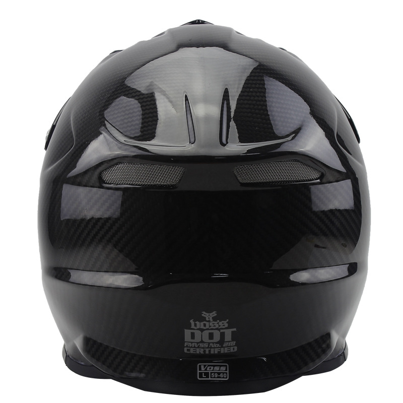 Casque de Moto en Fiber de car - Carbon Fiber Lightweight Motorcycle Helmet avis et prix