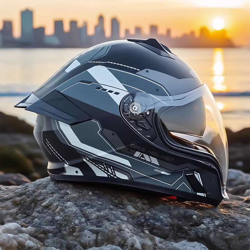 Casque de moto intégral pour a - Quick Release Buckle Motorcycle Helmet avis et prix