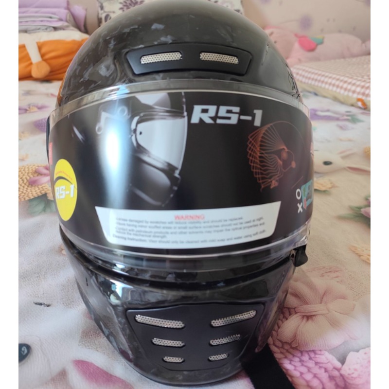 Casque intégral en fibre de ca - Carbon Fiber Lightweight Motorcycle Helmet avis et prix