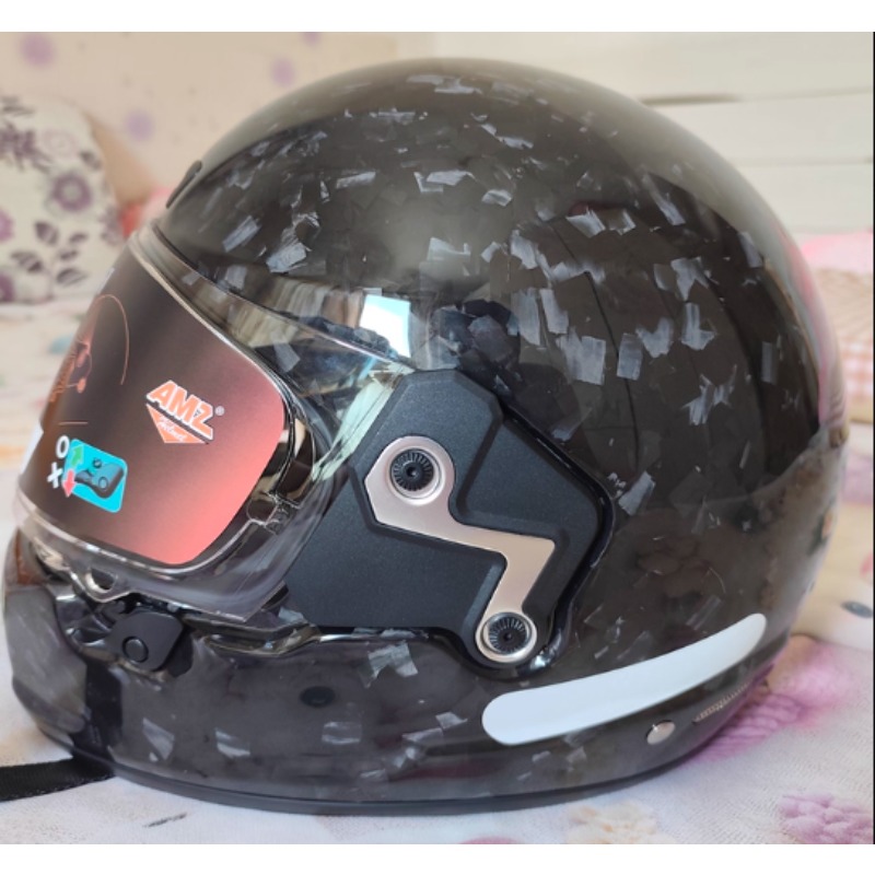 Casque intégral en fibre de ca - Carbon Fiber Lightweight Motorcycle Helmet avis et prix