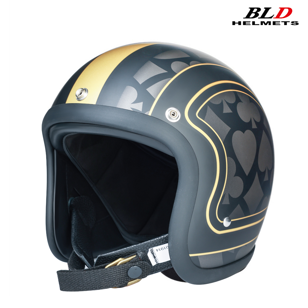 Profil bas japon corée Style m - Vintage Open Face Retro Helmet avis et prix
