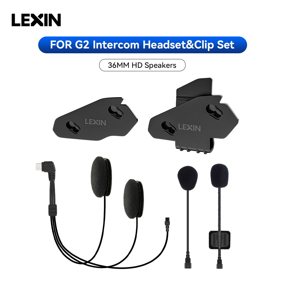 LEXIN-G2 moto Interphone casqu - Universal Motorcycle Helmet Intercom Headset avis et prix