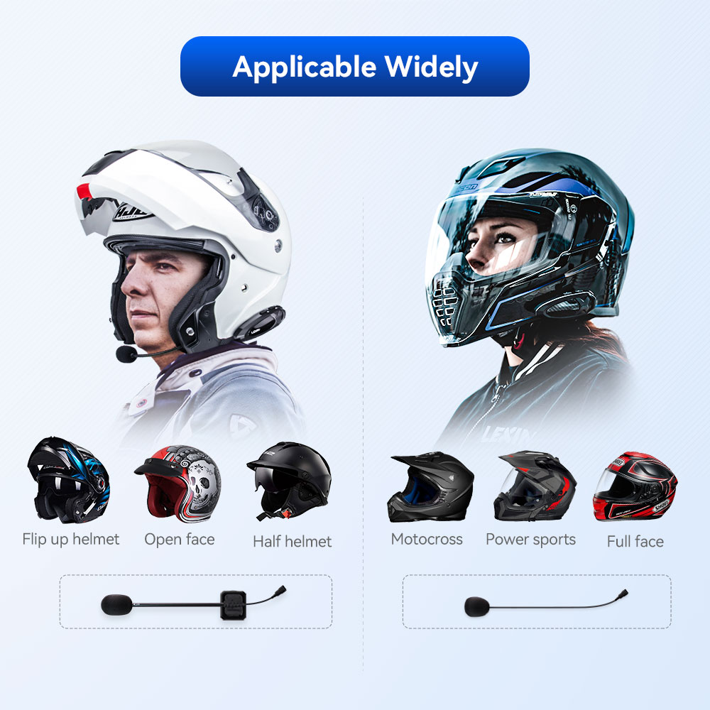 LEXIN-G2 moto Interphone casqu - Universal Motorcycle Helmet Intercom Headset avis et prix