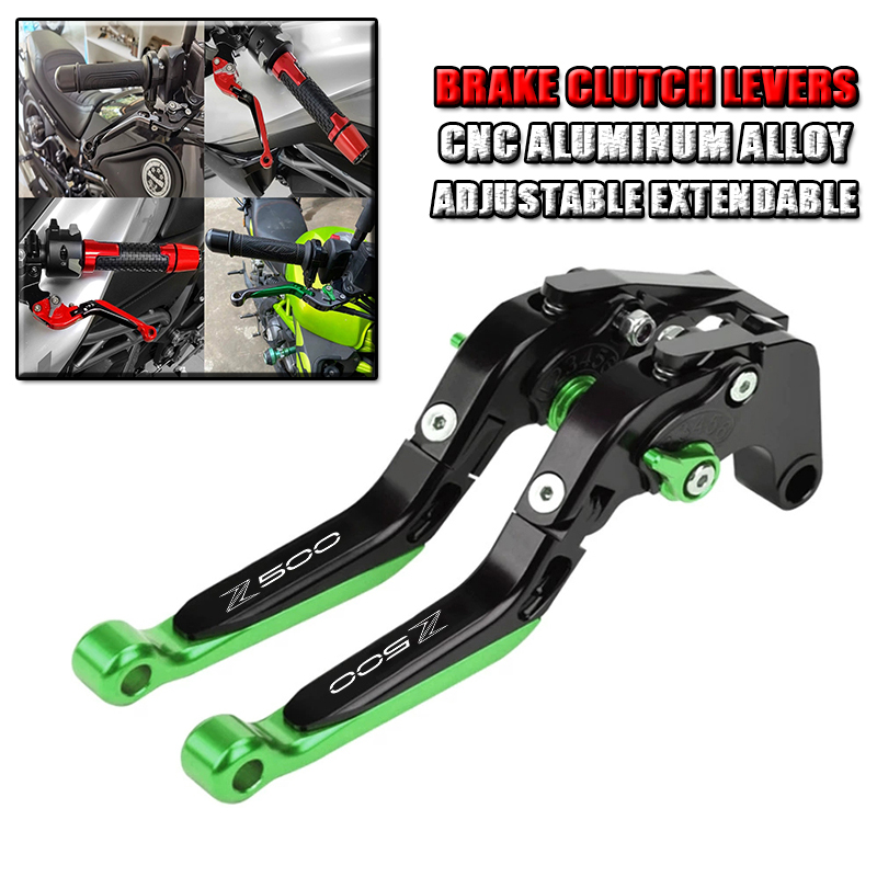 Pour KAWASAKI Z500 Z 500 2025- - Cnc Aluminum Adjustable Brake Clutch Levers avis et prix