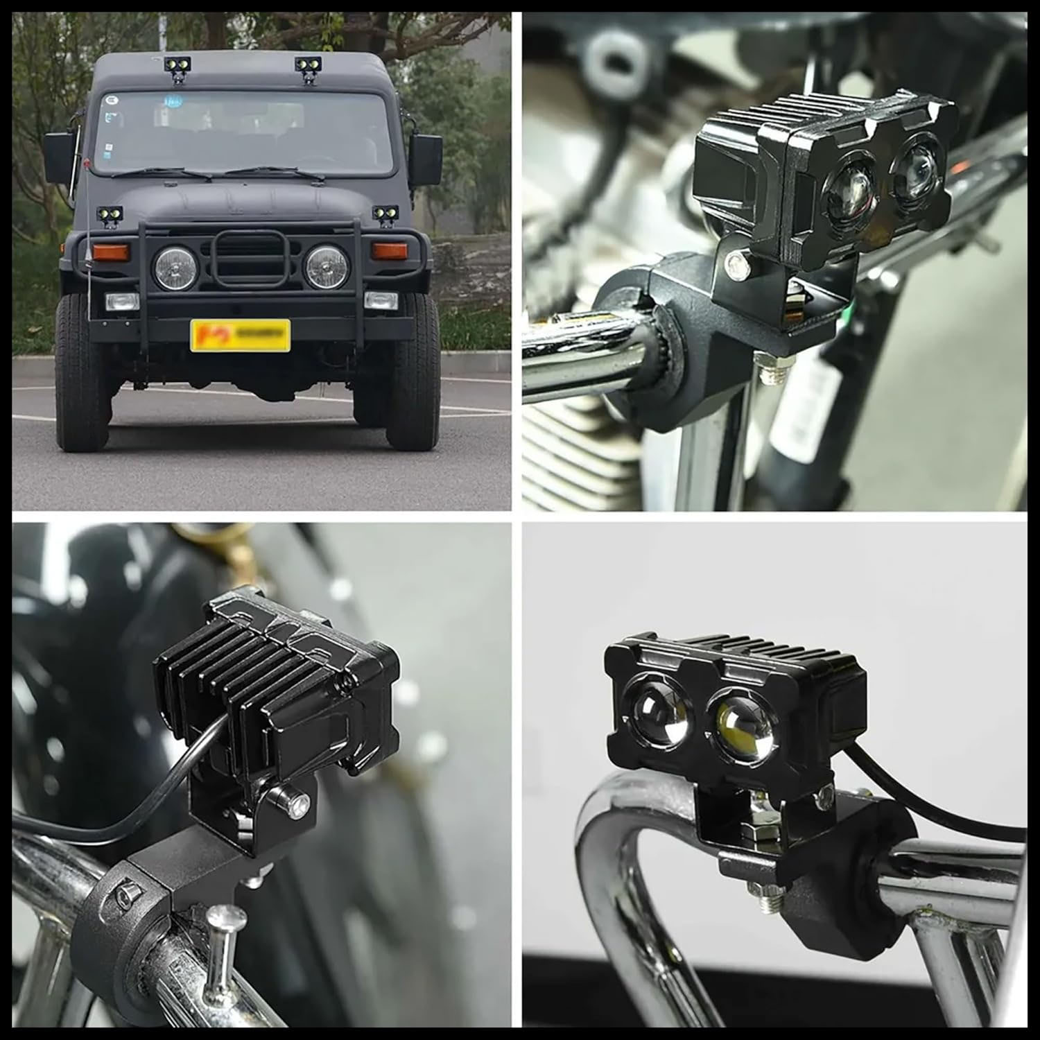 1/2 pièces moto LED antibrouil - Atv Parts avis et prix