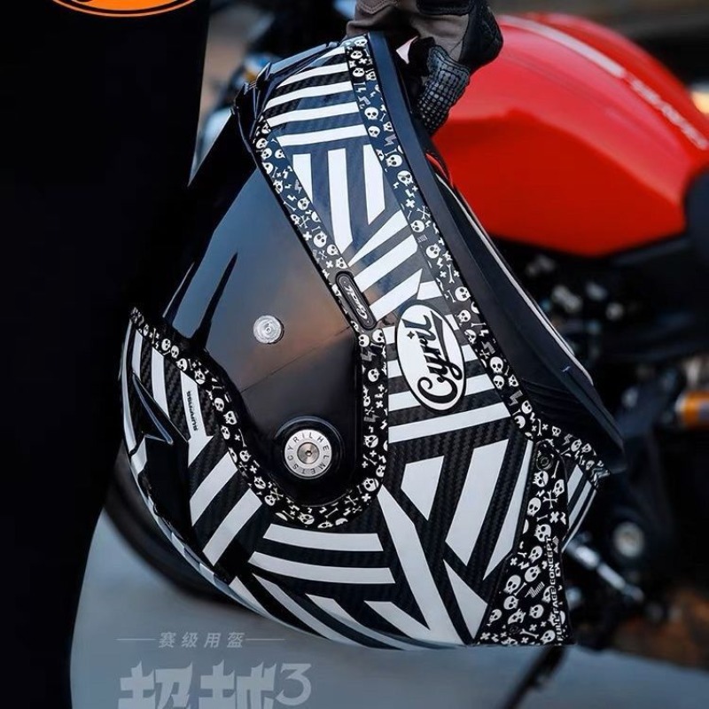 Casques de moto unisexes léger - Carbon Fiber Lightweight Motorcycle Helmet avis et prix