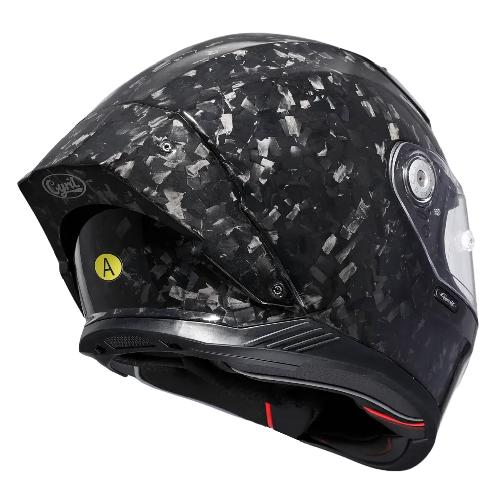 Unisexe léger en Fiber de carb - Carbon Fiber Lightweight Motorcycle Helmet avis et prix