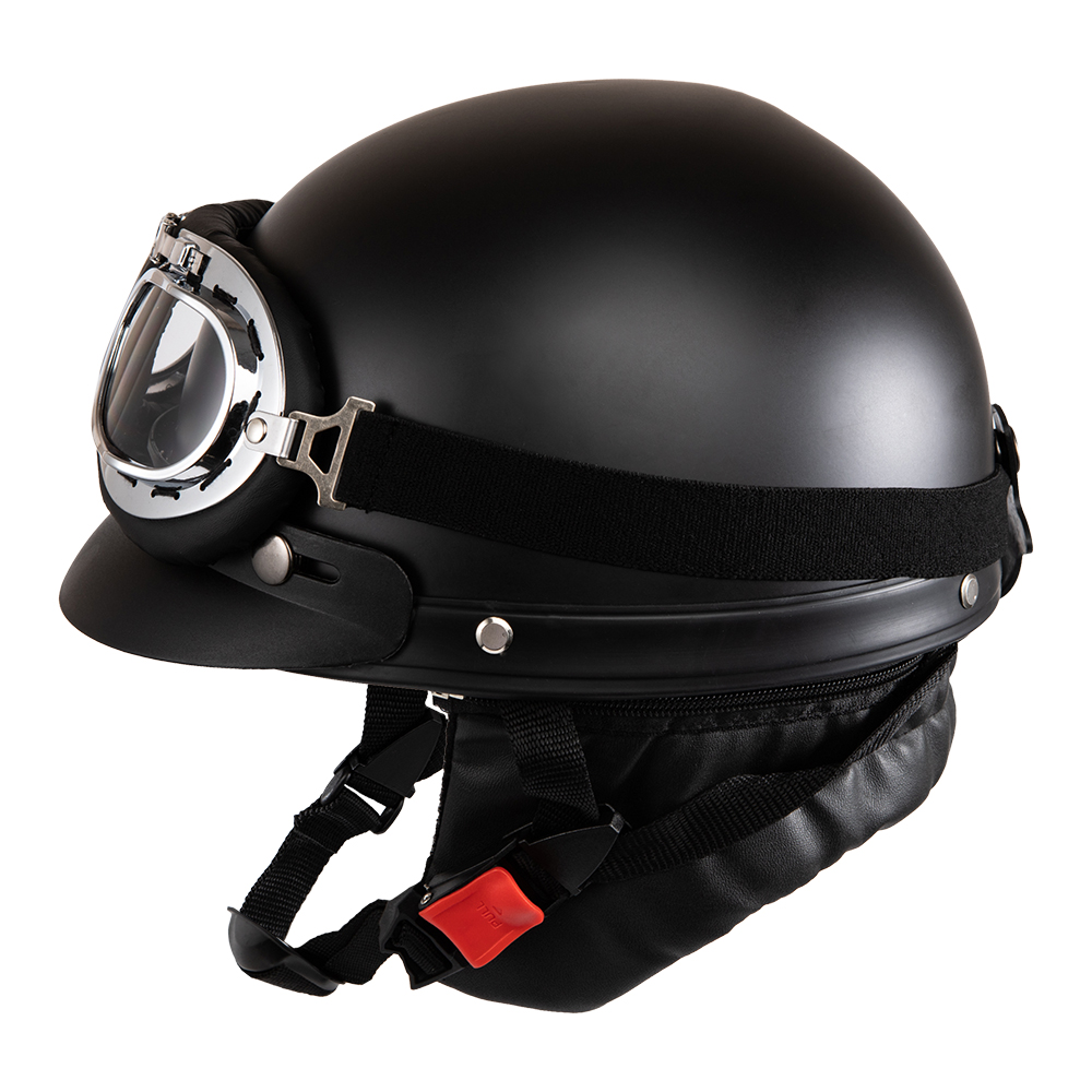 Casque De Moto visage ouvert r - Vintage Open Face Retro Helmet avis et prix