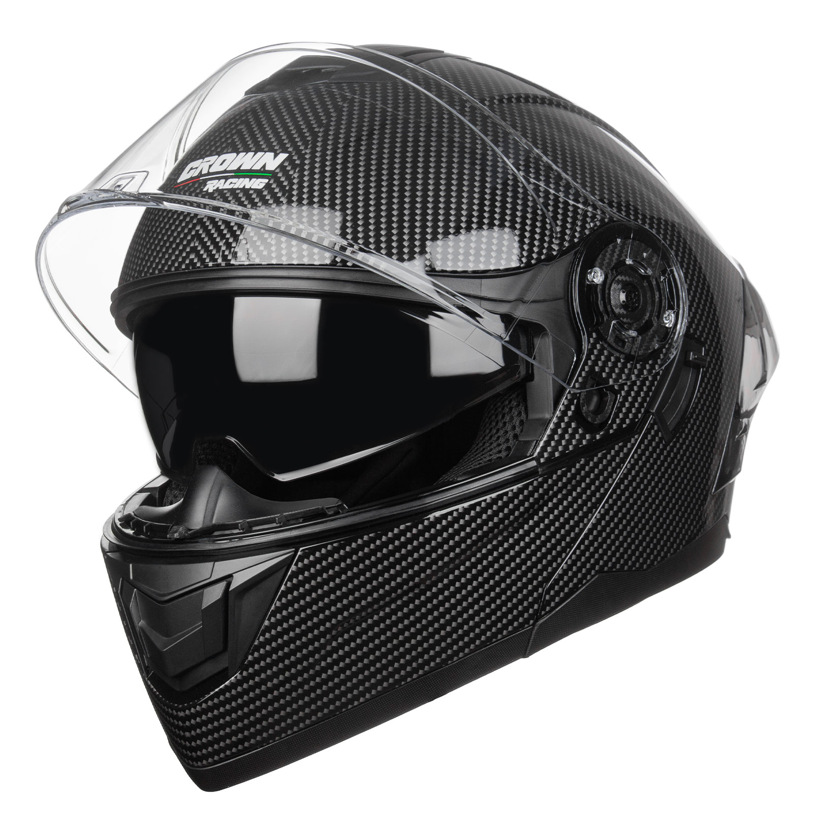 Casque de moto modulable Crown - Dual Visor Motorcycle Racing Helmet avis et prix