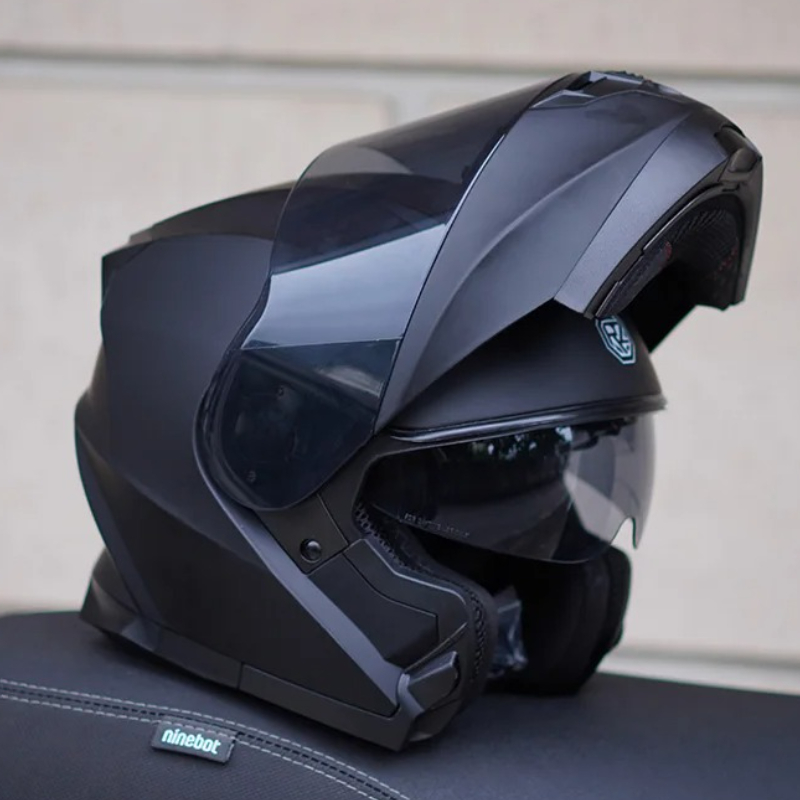 Orz-Casque de moto à visière d - Modular Flip Up Motorcycle Helmet Dot Approved avis et prix
