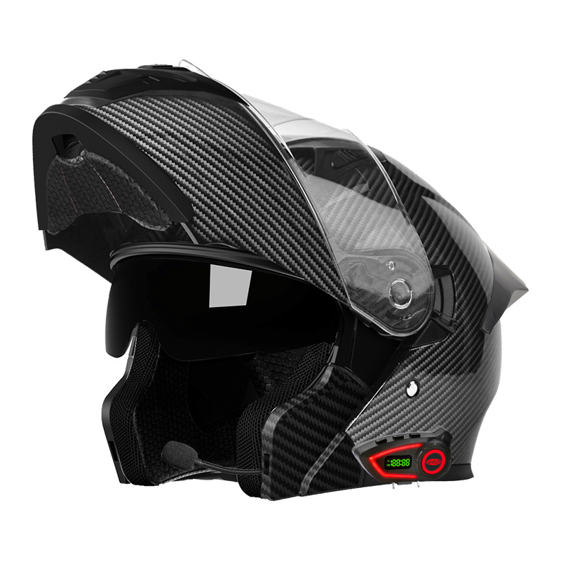 Casques de moto en matériau AB - Modular Flip Up Motorcycle Helmet Dot Approved avis et prix