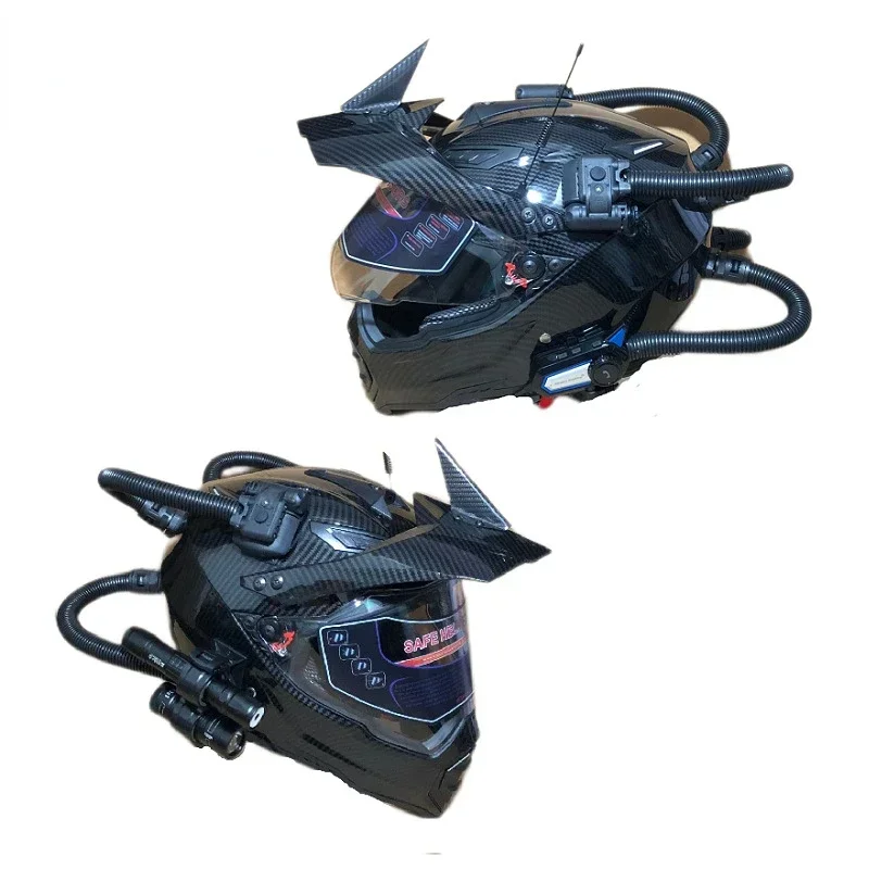 Casque rétro Moto casques de r - Full Face Motorcycle Helmet With Bluetooth avis et prix